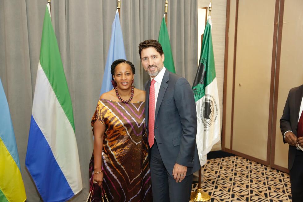 Phanice of Africa at international diplomatic engagement